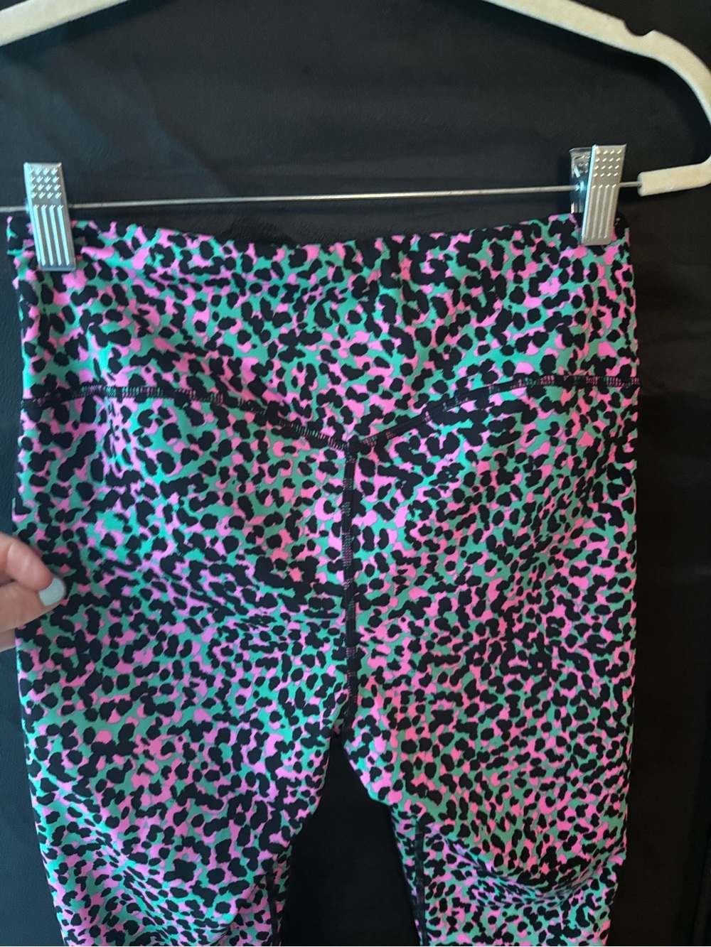 Fabletics Motion 365 Colorful Leopard Leggings - Picture 8 of 9